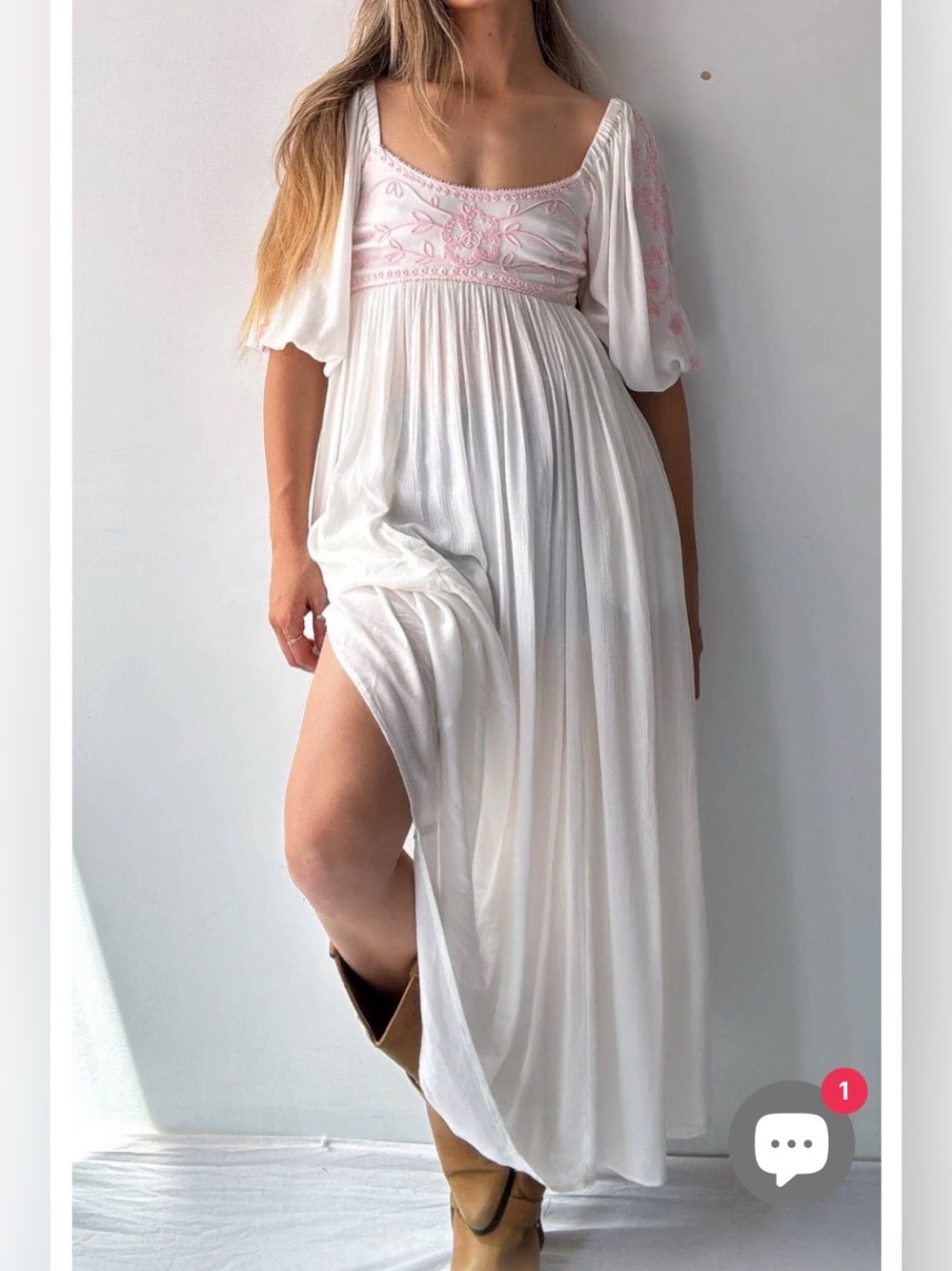 Free People Wedgewood Maxi Dress